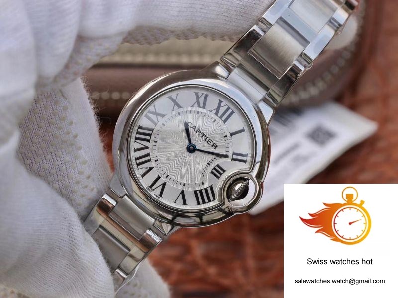 Ballon Bleu De Cartier W6920084 V6 Factory Silver Dial 3 Ballon Bleu De Cartier W6920084 V6 Factory Silver Dial 3