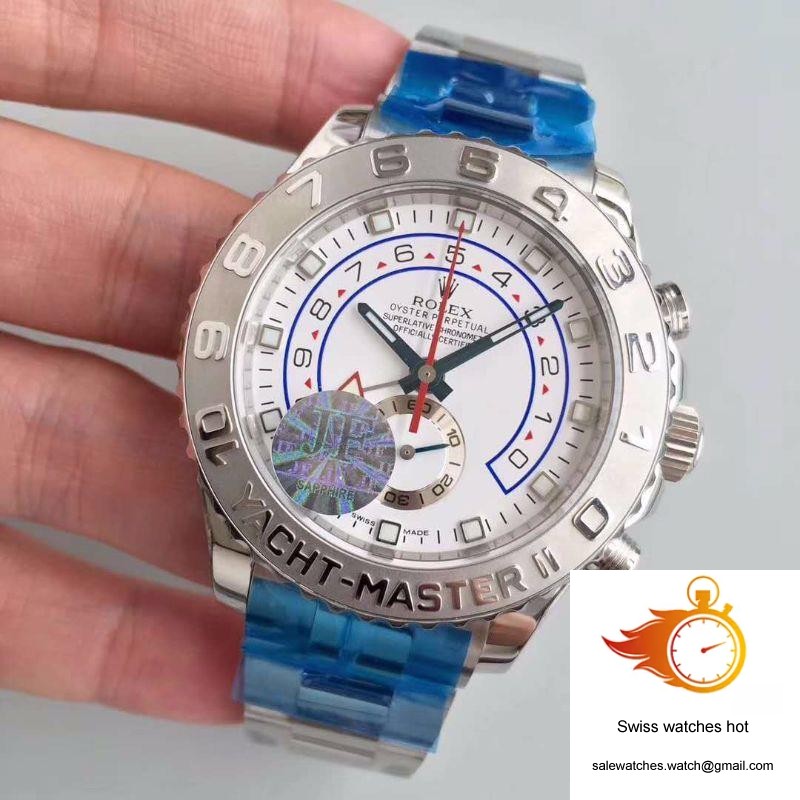 Rolex Yacht Master II 116689 JF Factory White Dial 3 Rolex Yacht Master II 116689 JF Factory White Dial 3