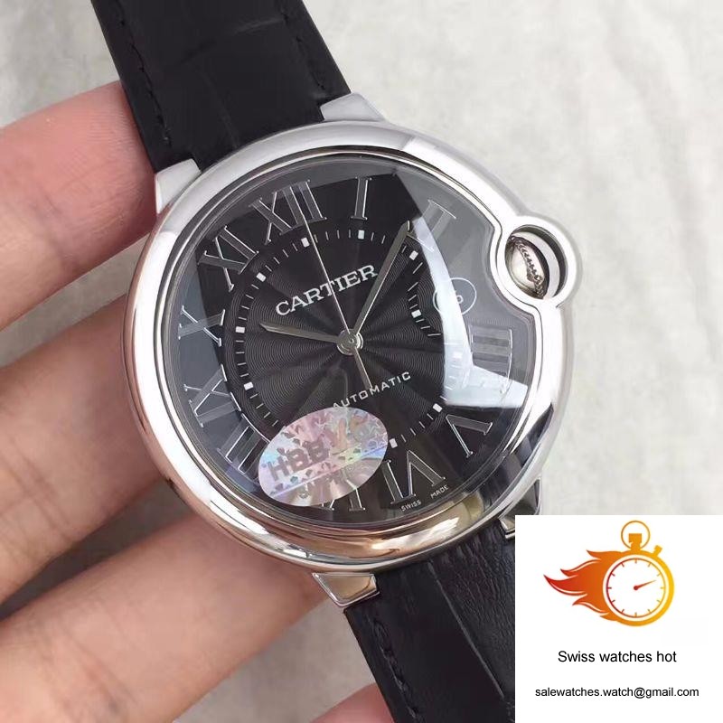 Ballon Bleu De Cartier 42MM WSBB0003 V6 Factory Black Dial 3 Ballon Bleu De Cartier 42MM WSBB0003 V6 Factory Black Dial 3