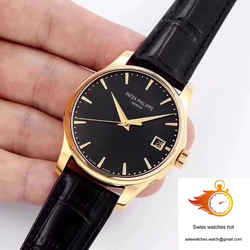 Patek Philippe Calatrava 5227 18K Yellow Gold Black Dial 3 Patek Philippe Calatrava 5227 18K Yellow Gold Black Dial 3