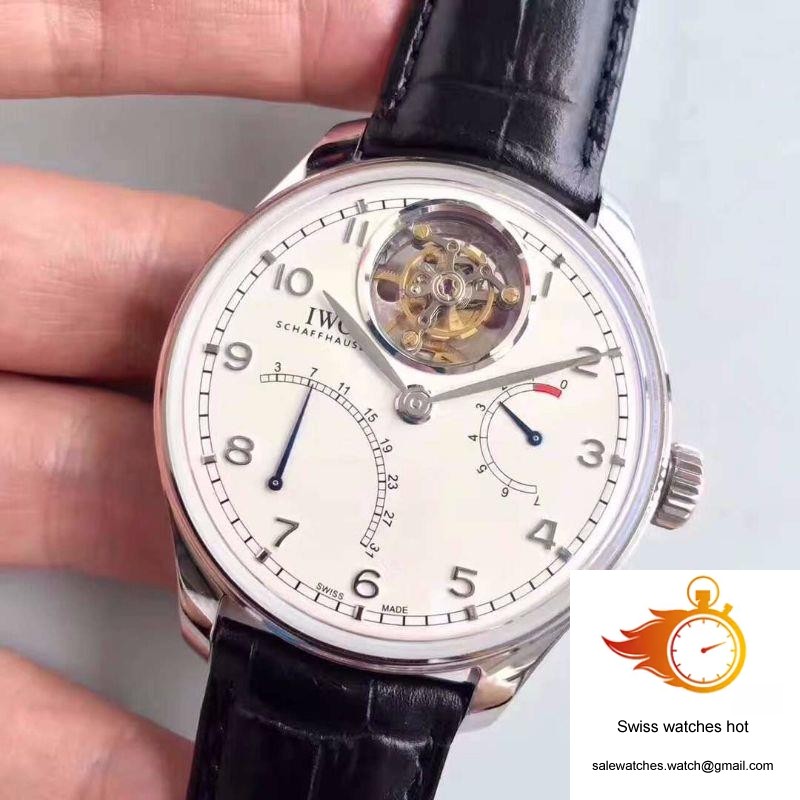 IWC Portugieser Tourbillon Mystere Retrograde IW504601 YL Factory White Dial 3 IWC Portugieser Tourbillon Mystere Retrograde IW504601 YL Factory White Dial 3