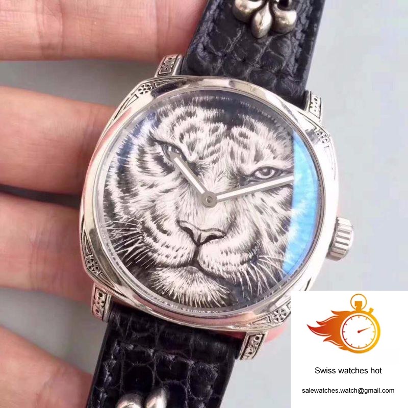 Panerai Radiomir FIRENZE Hand-drawn Tiger Pattern Dial 3 Panerai Radiomir FIRENZE Hand-drawn Tiger Pattern Dial 3