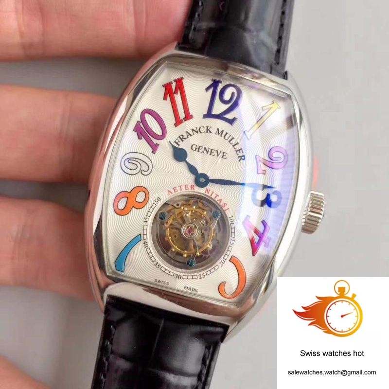 Franck Muller Crazy Color Dreams Tourbillon 8880 White Dial 3 Franck Muller Crazy Color Dreams Tourbillon 8880 White Dial 3