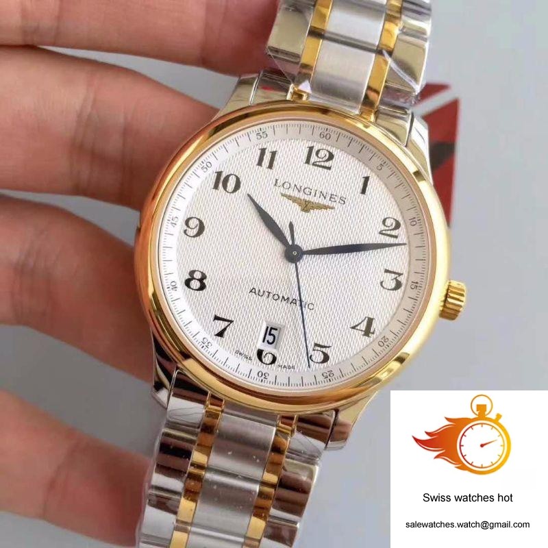 Longines Master Collection KZ Factory White Textured Dial 3 Longines Master Collection KZ Factory White Textured Dial 3