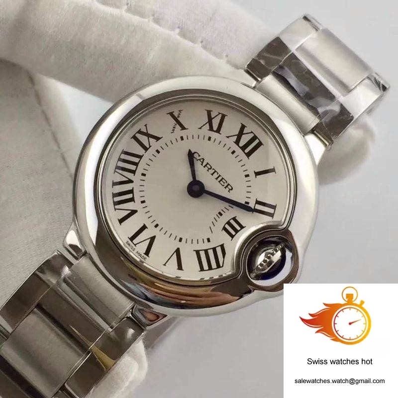 Ballon Bleu De Cartier 28MM W69010Z4 V6 Factory White Dial 3 Ballon Bleu De Cartier 28MM W69010Z4 V6 Factory White Dial 3