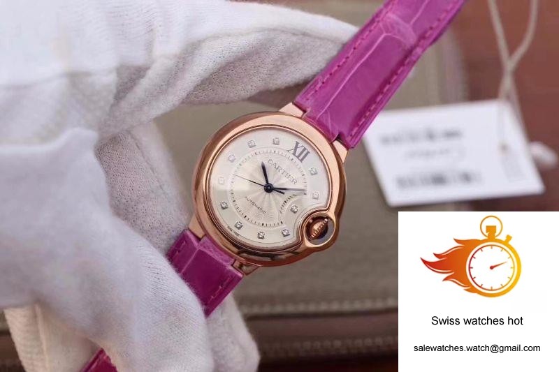 Ballon Bleu De Cartier WE902040 V9 Factory Silver Textured Dial 3 Ballon Bleu De Cartier WE902040 V9 Factory Silver Textured Dial 3