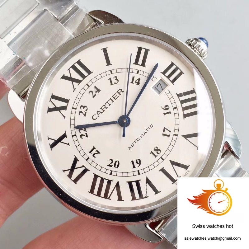 Cartier Ronde Solo De W6701011 42MM ZF Factory White Dial 3 Cartier Ronde Solo De W6701011 42MM ZF Factory White Dial 3