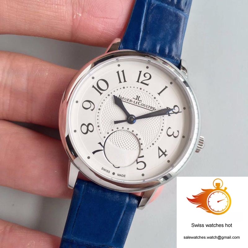 Jaeger-LeCoultre Rendez-Vous 3448420 Blue Leather Strap White Dial 3 Jaeger-LeCoultre Rendez-Vous 3448420 Blue Leather Strap White Dial 3