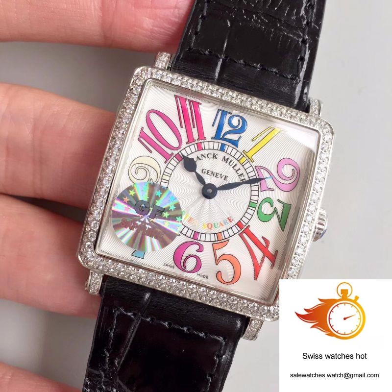 Franck Muller Master Square Ladies 6002 M QZ D White Dial GF Factory 3 Franck Muller Master Square Ladies 6002 M QZ D White Dial GF Factory 3