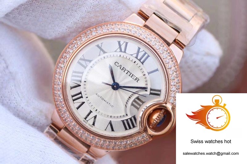 Ballon Bleu De Cartier 36MM WE902064 V9 Factory White Dial 3 Ballon Bleu De Cartier 36MM WE902064 V9 Factory White Dial 3