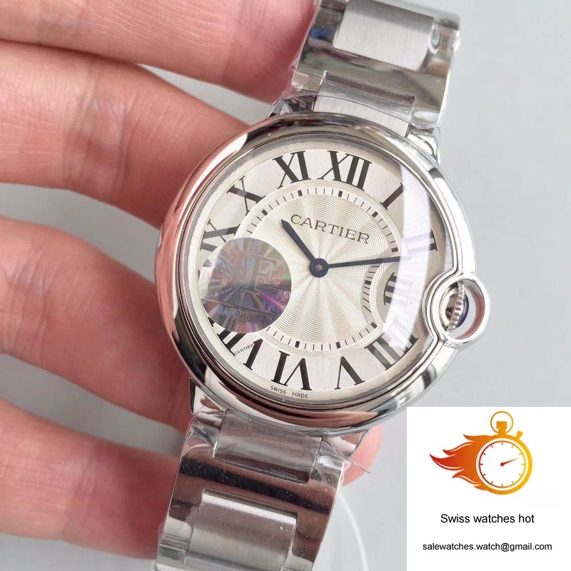Cartier Ballon Bleu 36MM W6920046 JF Factory Silver Dial 3 Cartier Ballon Bleu 36MM W6920046 JF Factory Silver Dial 3