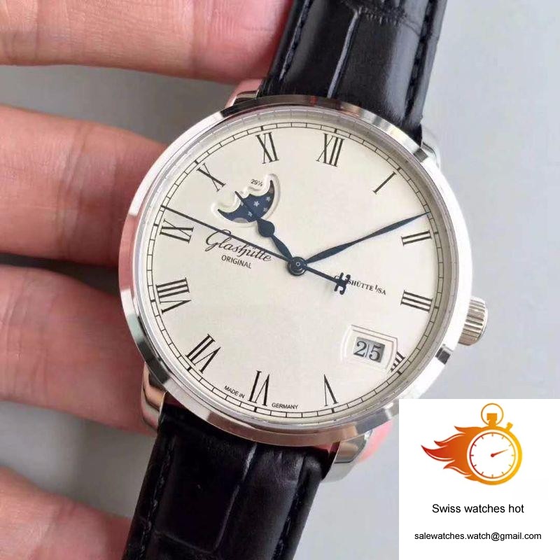 Glashutte Senator Panorama Date Moon Phase 100-04-32-12-04 GF Factory White Dial 3 Glashutte Senator Panorama Date Moon Phase 100-04-32-12-04 GF Factory White Dial 3