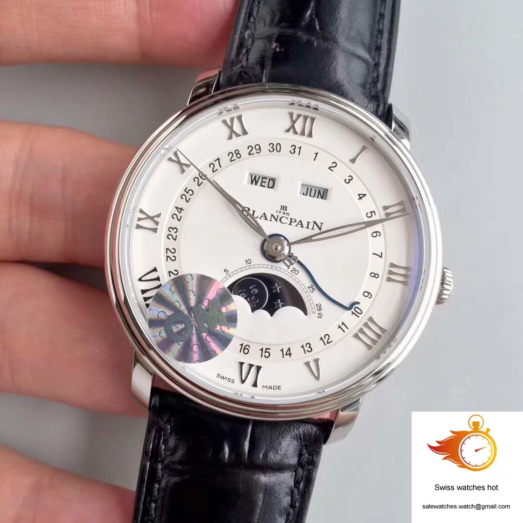 Blancpain Villeret 6654A-1127-55B OM Factory V2 White Dial 3 Blancpain Villeret 6654A-1127-55B OM Factory V2 White Dial 3