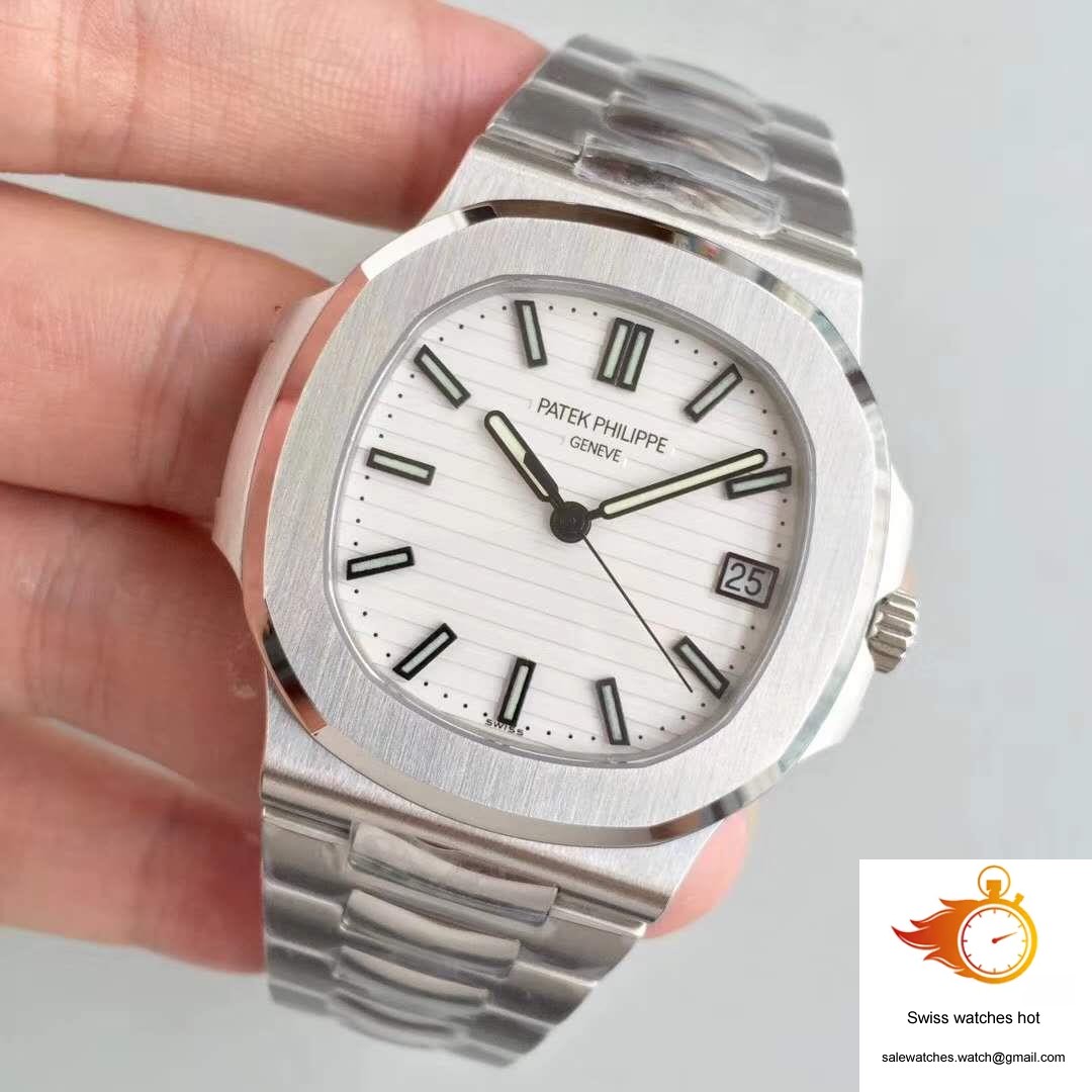 Patek Philippe Nautilus 5711/1A-011 White Dial PF Factory V2 3 Patek Philippe Nautilus 5711/1A-011 White Dial PF Factory V2 3