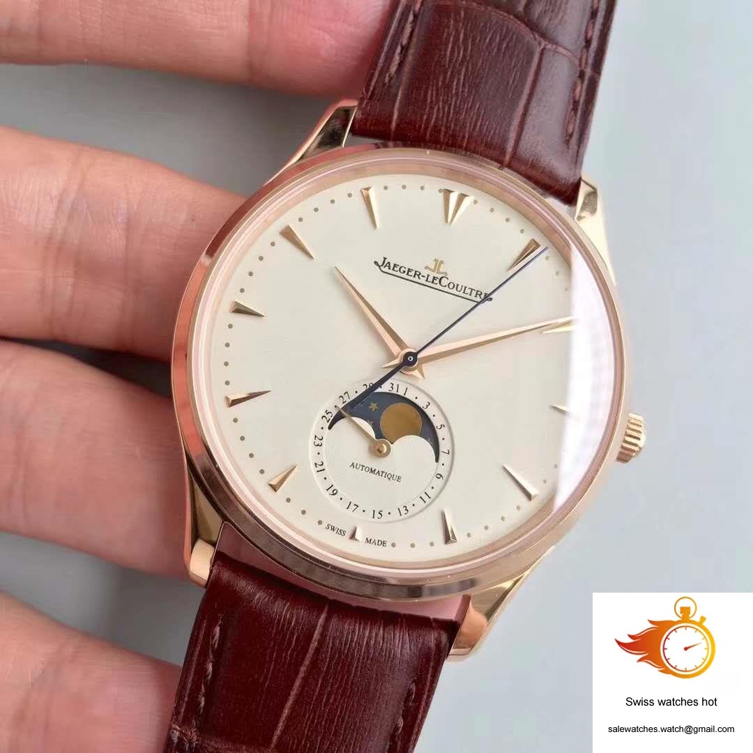 Jaeger-LeCoultre Master Ultra Thin Moon 1362520 ZF Factory White Dial 3 Jaeger-LeCoultre Master Ultra Thin Moon 1362520 ZF Factory White Dial 3