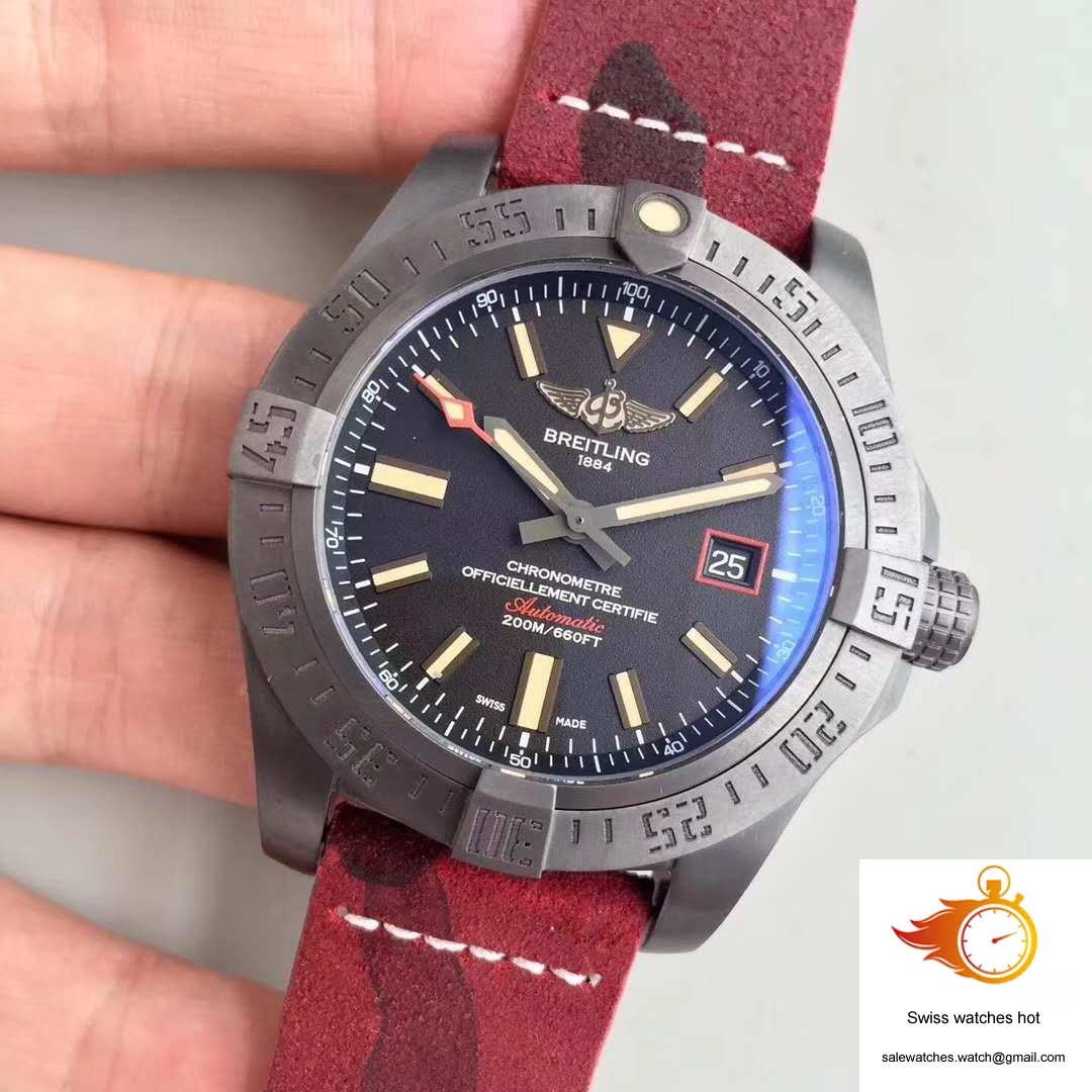 Breitling Avenger Blackbird V1731110/BD74/109W/M20BASA.1 GF Factory Black Dial 3 Breitling Avenger Blackbird V1731110/BD74/109W/M20BASA.1 GF Factory Black Dial 3