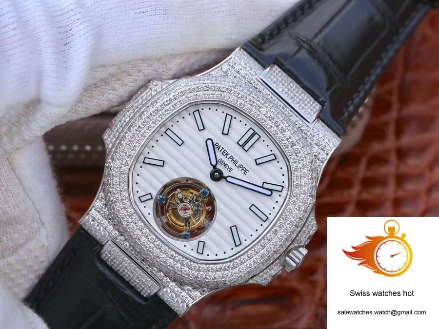 Patek Philippe Nautilus Jumbo 5711 Tourbillon 2018 R8 Factory White Dial 3 Patek Philippe Nautilus Jumbo 5711 Tourbillon 2018 R8 Factory White Dial 3