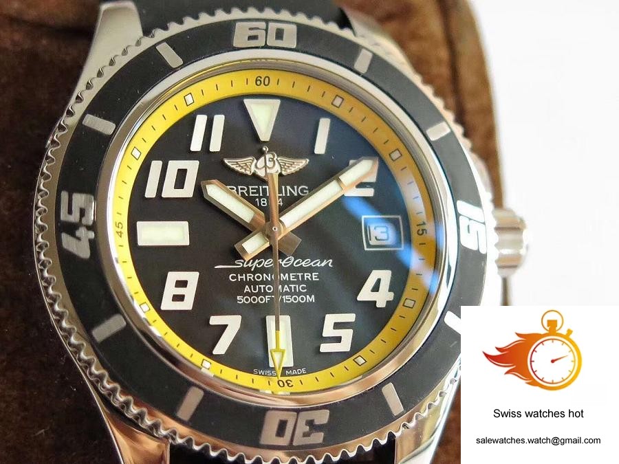 Breitling Superocean 42 Abyss Yellow A1736402/BA32 ZF Factory Black & Yellow Dial 3 Breitling Superocean 42 Abyss Yellow A1736402/BA32 ZF Factory Black & Yellow Dial 3