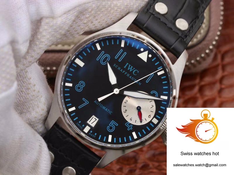 IWC Pilot Alexei Nemov IW500431 ZF Factory Blue Dial 3 IWC Pilot Alexei Nemov IW500431 ZF Factory Blue Dial 3