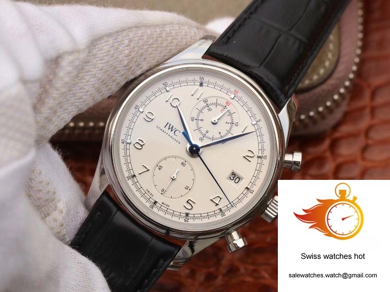 IWC Portugieser Chronograph Classic IW390403 ZF Factory White Dial 3 IWC Portugieser Chronograph Classic IW390403 ZF Factory White Dial 3