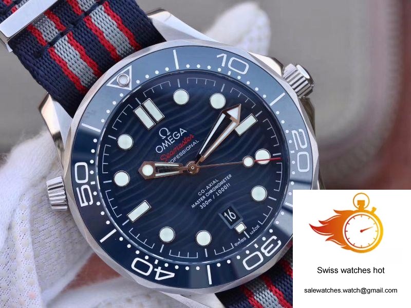 Omega Seamaster Diver 300m 210.30.42.20.03.001 Blue Wave Dial VS Factory 3 Omega Seamaster Diver 300m 210.30.42.20.03.001 Blue Wave Dial VS Factory 3