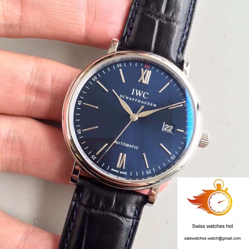 IWC Portofino Automatic IW356502 MKS Factory Blue Dial 3 IWC Portofino Automatic IW356502 MKS Factory Blue Dial 3