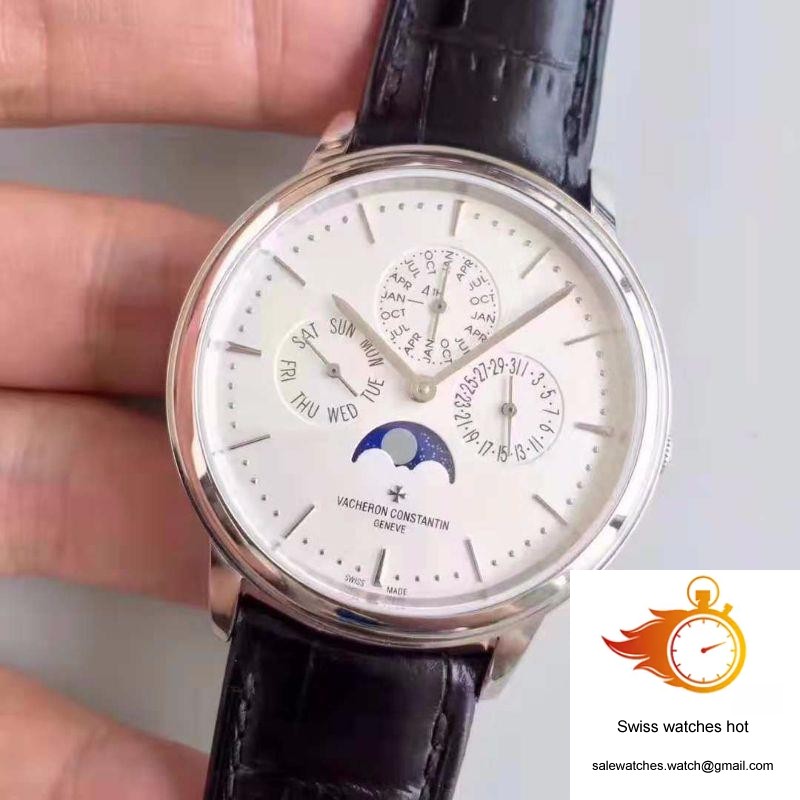 Vacheron Constantin Patrimony Perpetual Calendar 43175/000P-B190 White Dial 3 Vacheron Constantin Patrimony Perpetual Calendar 43175/000P-B190 White Dial 3