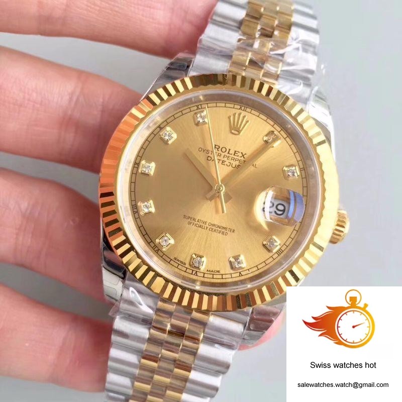 Rolex Datejust II M126333-0012 41MM EW Factory Champagne Dial 3 Rolex Datejust II M126333-0012 41MM EW Factory Champagne Dial 3