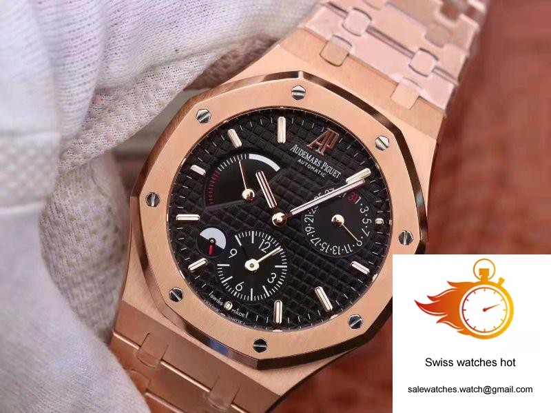 Audemars Piguet Royal Oak GMT 41MM 26120 TWA Factory Black Dial 3 Audemars Piguet Royal Oak GMT 41MM 26120 TWA Factory Black Dial 3