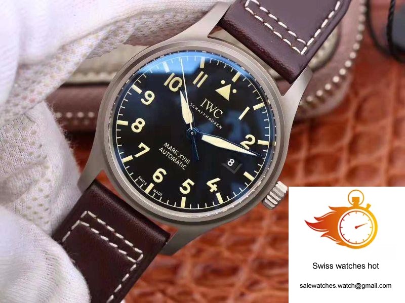 IWC Pilot Mark XVIII Le Petit Prince IW327010 MKS Factory V2 Black Dial 3 IWC Pilot Mark XVIII Le Petit Prince IW327010 MKS Factory V2 Black Dial 3