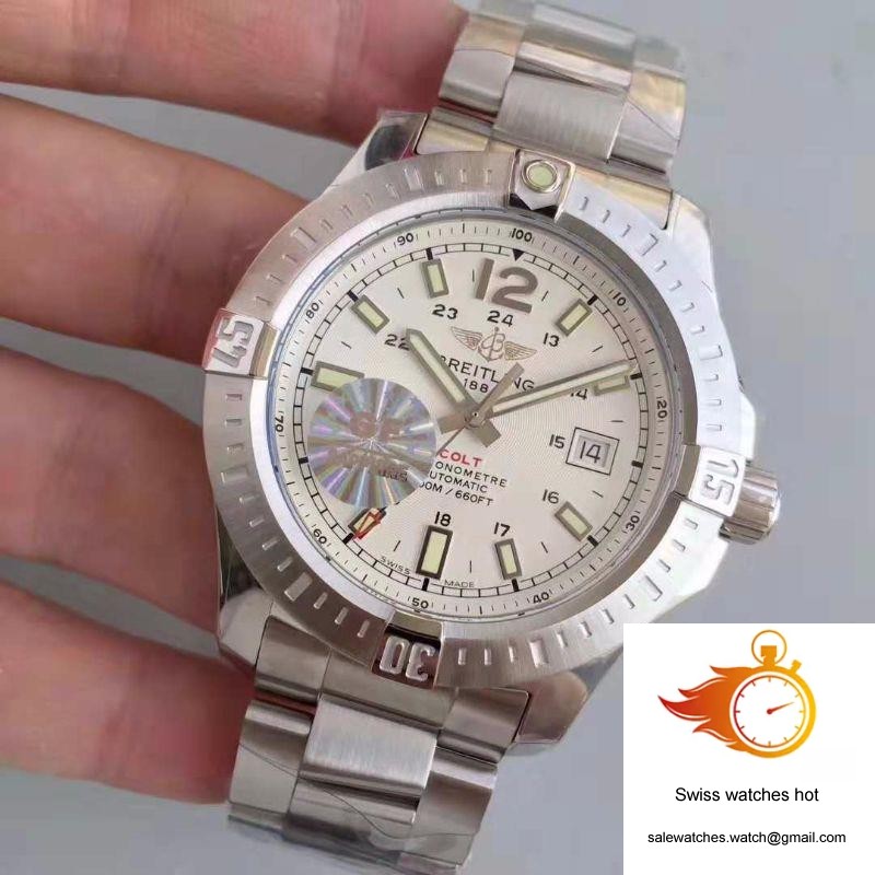 Breitling Colt Automatic 44MM A1738811-G791 GF Factory White Dial 3 Breitling Colt Automatic 44MM A1738811-G791 GF Factory White Dial 3