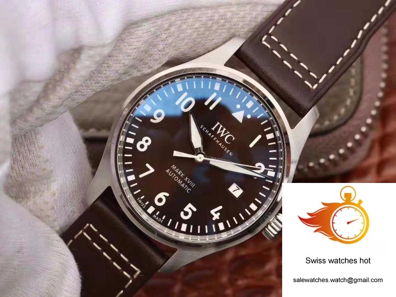 IWC Pilot Mark XVIII Antoine De Saint Exepury IW327003 MKS Factory Brown Dial 3 IWC Pilot Mark XVIII Antoine De Saint Exepury IW327003 MKS Factory Brown Dial 3