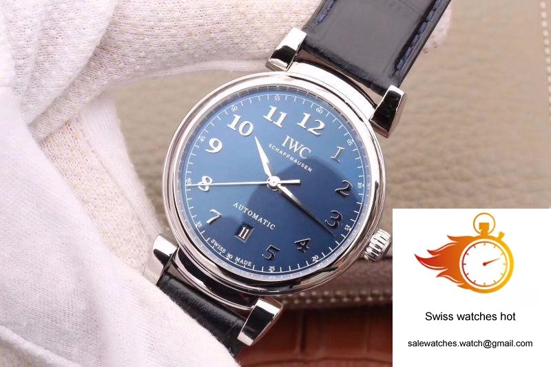 IWC Da Vinci Automatic IW356601 MKS Factory Blue Dial 3 IWC Da Vinci Automatic IW356601 MKS Factory Blue Dial 3