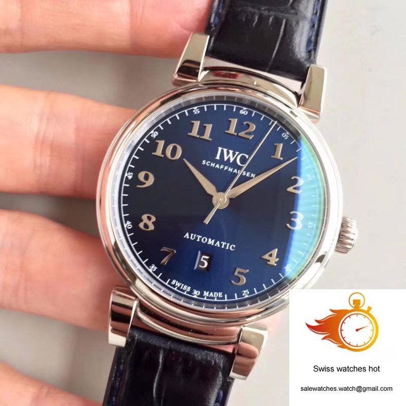 IWC Da Vinci Automatic IW356605 MKS Factory Blue Dial 3 IWC Da Vinci Automatic IW356605 MKS Factory Blue Dial 3
