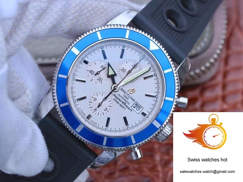 Breitling Superocean Heritage II 46MM A1331217 OM Factory White Dial 3 Breitling Superocean Heritage II 46MM A1331217 OM Factory White Dial 3