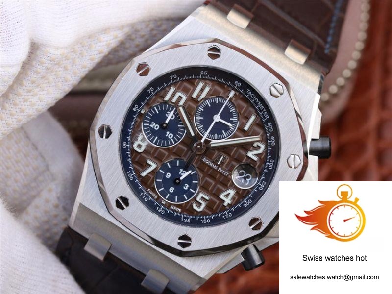 Audemars Piguet Royal Oak Offshore 26470ST.OO.A099CR.01 JF Factory Brown Dial 3 Audemars Piguet Royal Oak Offshore 26470ST.OO.A099CR.01 JF Factory Brown Dial 3