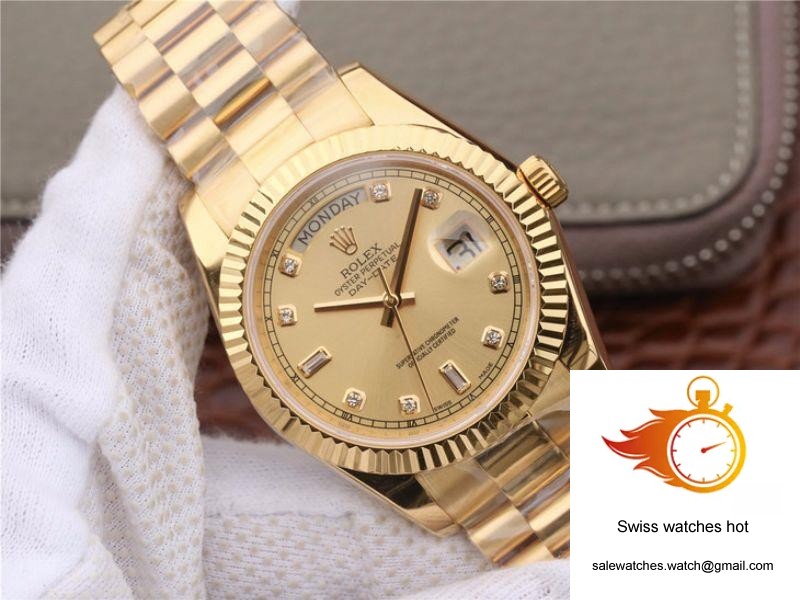 Rolex Day-Date II 218238 40MM EW Factory 18K Yellow Gold Dial 3 Rolex Day-Date II 218238 40MM EW Factory 18K Yellow Gold Dial 3