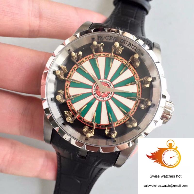 Roger Dubuis Excalibur RDDBEX0398 Green White Table Dial 3 Roger Dubuis Excalibur RDDBEX0398 Green White Table Dial 3