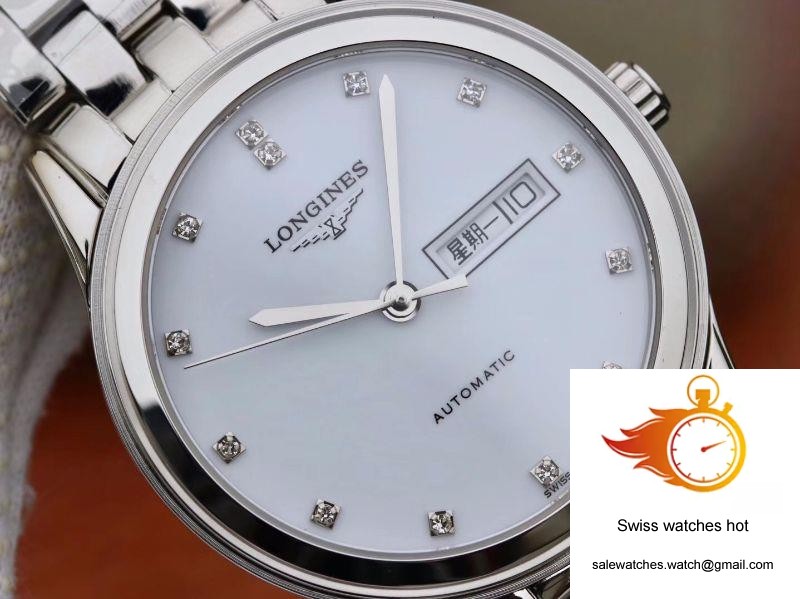 Longines Flagship Double Calendar L4.899.4.12.602 GK Factory White Dial 3 Longines Flagship Double Calendar L4.899.4.12.602 GK Factory White Dial 3