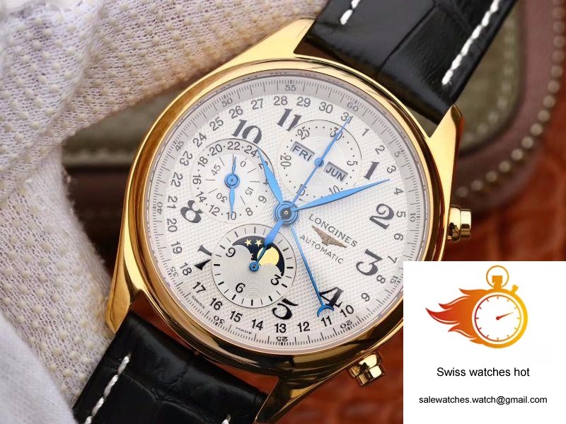 Longines Conquest Classic 18K Yellow Gold L27735787 GS Factory White Dial 3 Longines Conquest Classic 18K Yellow Gold L27735787 GS Factory White Dial 3