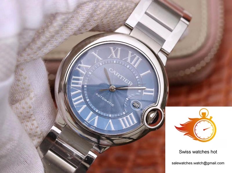 Ballon Bleu De Cartier 42MM WSBB0025 V9 Factory Blue Dial 3 Ballon Bleu De Cartier 42MM WSBB0025 V9 Factory Blue Dial 3