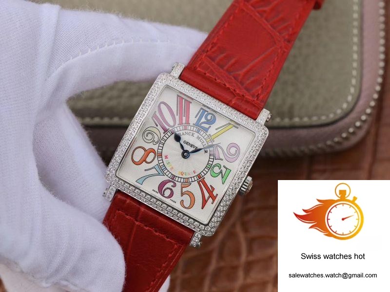 Franck Muller Master Square Ladies 6002 M QZ R GF Factory White Dial 3 Franck Muller Master Square Ladies 6002 M QZ R GF Factory White Dial 3