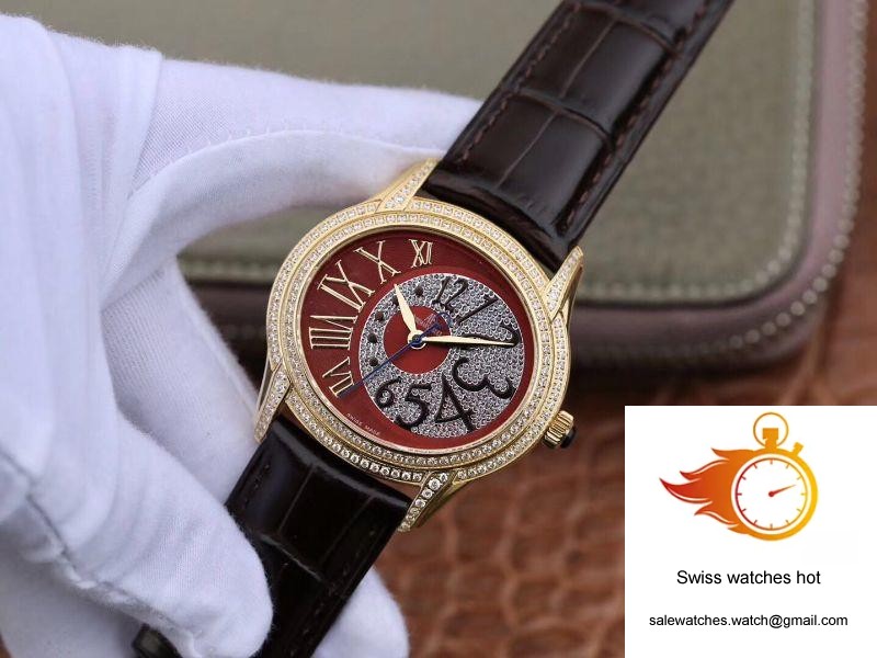 Audemars Piguet Millenary Ladies 77302BA.ZZ.D094CR.01 Brown Dial 3 Audemars Piguet Millenary Ladies 77302BA.ZZ.D094CR.01 Brown Dial 3