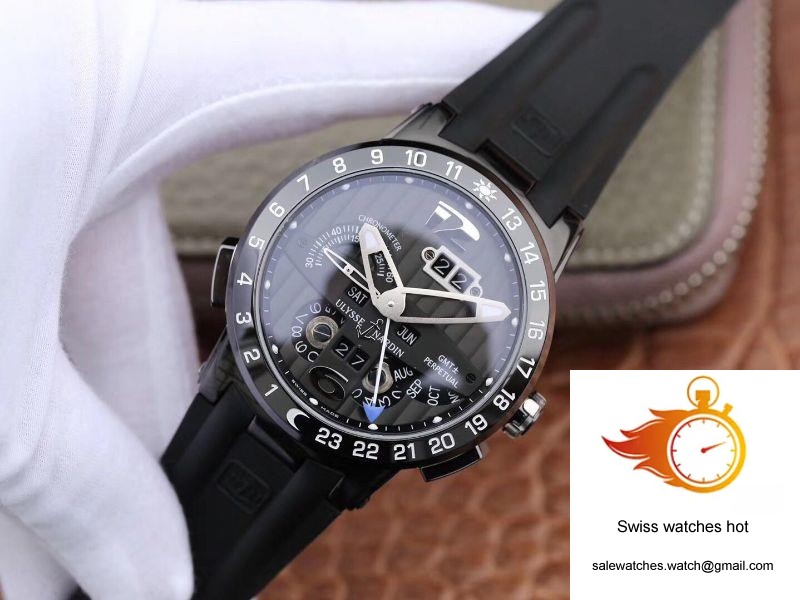 Ulysse Nardin El Toro 322-00-3 All Working GMT Calendar Grey Dial 3 Ulysse Nardin El Toro 322-00-3 All Working GMT Calendar Grey Dial 3