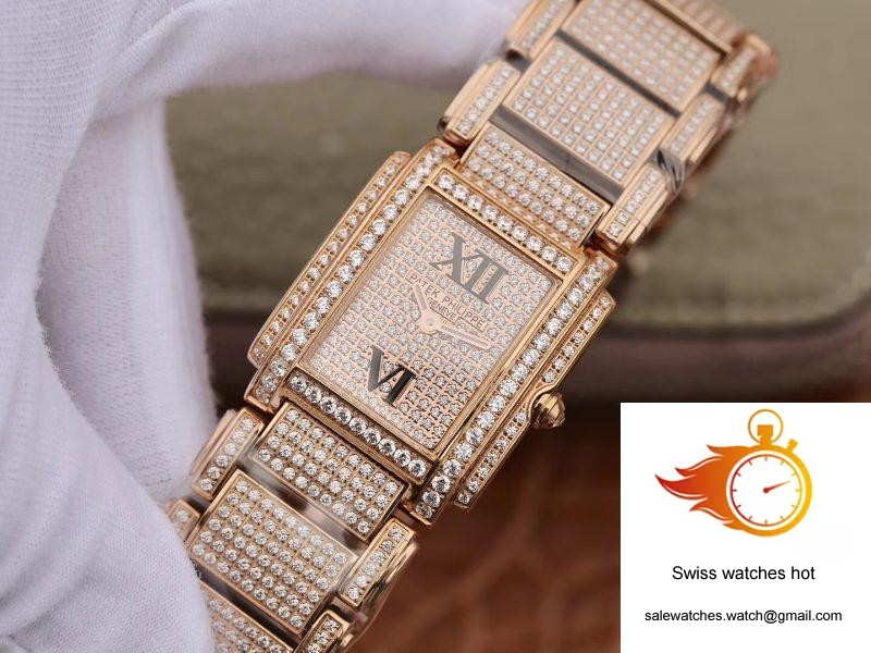 Patek Philippe Ladies Twenty-4 4908/50R-012 Rose Gold Diamond Dial 3 Patek Philippe Ladies Twenty-4 4908/50R-012 Rose Gold Diamond Dial 3