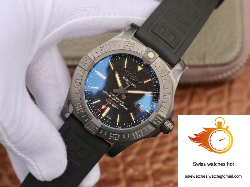 Breitling Avenger Blackbird 44mm V17311101B1W1 GF Factory V4 Black Dial 3 Breitling Avenger Blackbird 44mm V17311101B1W1 GF Factory V4 Black Dial 3