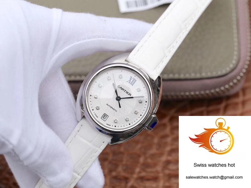 Cle De Cartier Ladies 35mm WJCL0032 Silver-gray Dial 3 Cle De Cartier Ladies 35mm WJCL0032 Silver-gray Dial 3