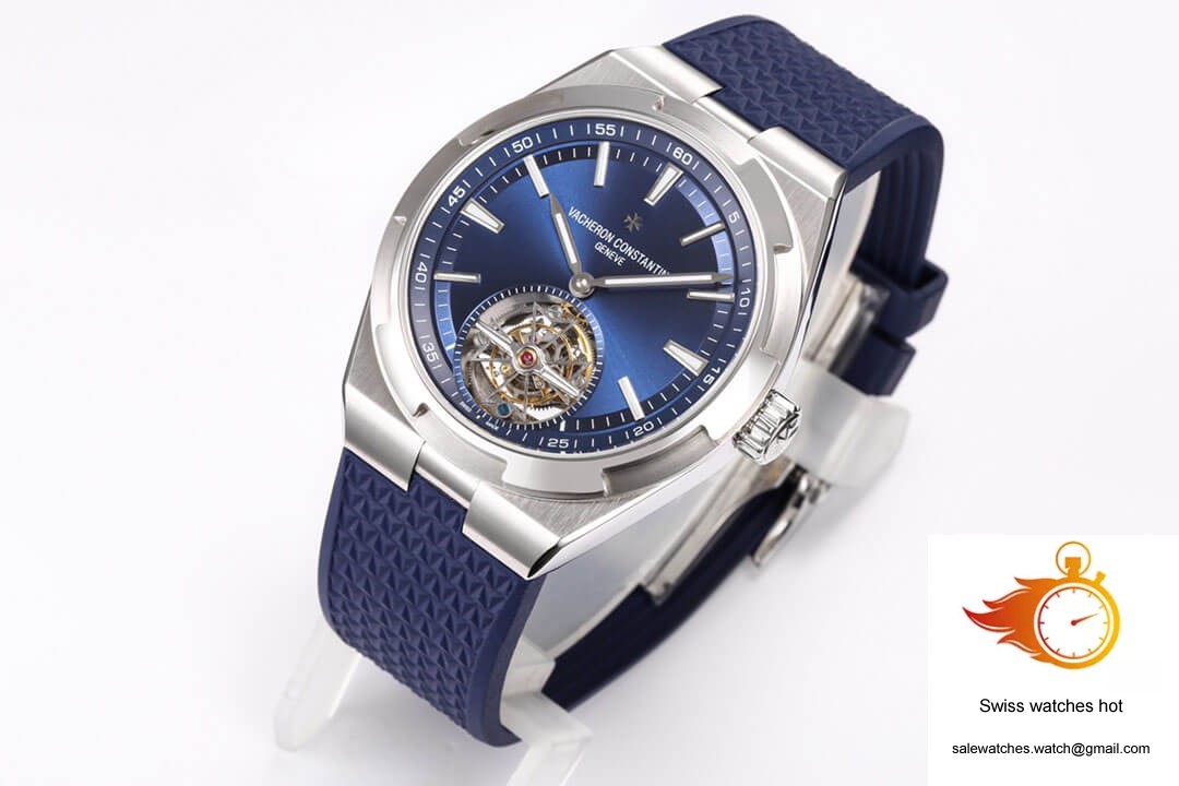 Vacheron Constantin Overseas Tourbillon 6000V/110A-B544 BBR Factory Blue Rubber Strap 3 Vacheron Constantin Overseas Tourbillon 6000V/110A-B544 BBR Factory Blue Rubber Strap 3