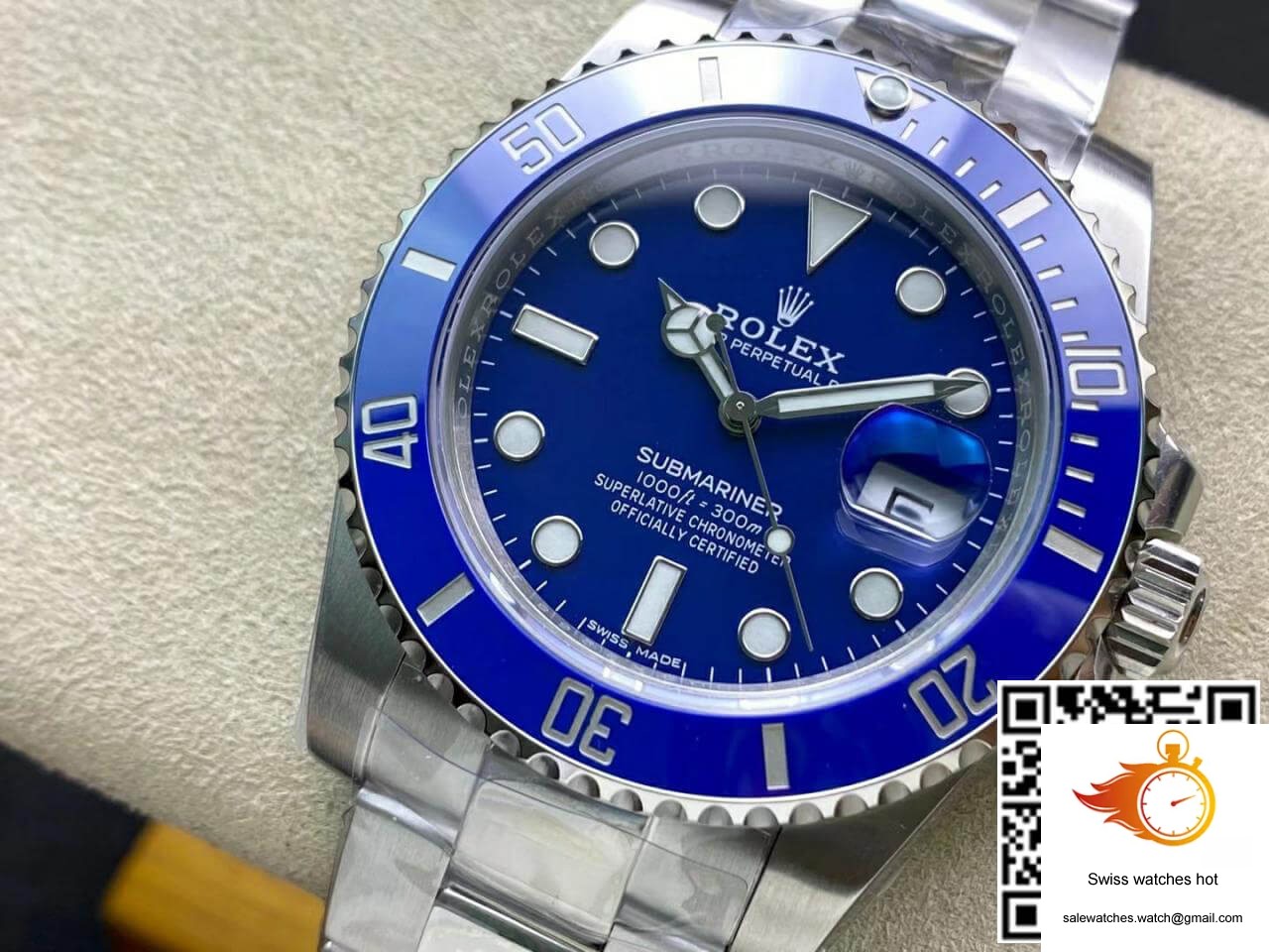 Rolex Submariner 116619LB-97209 VS Factory Blue Dial 3 Rolex Submariner 116619LB-97209 VS Factory Blue Dial 3
