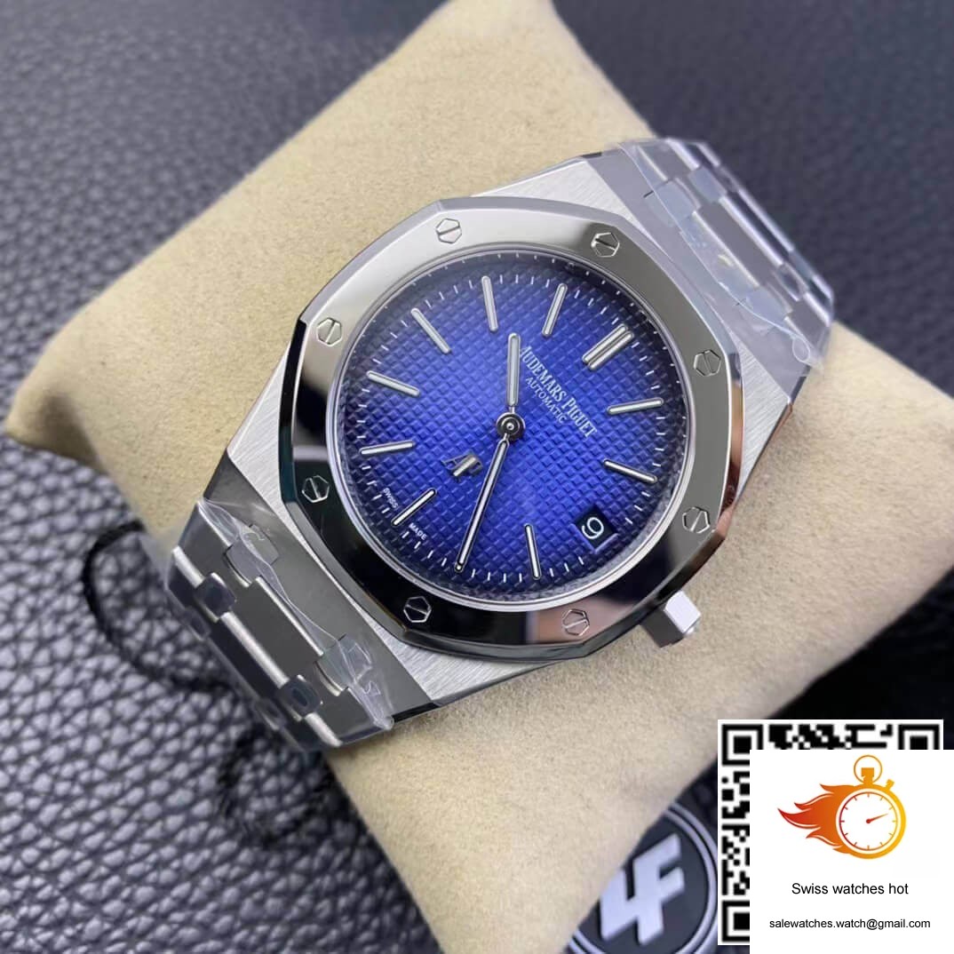 Audemars Piguet Royal Oak 15202IP.OO.1240IP.01 ZF Factory Smoked Blue Dial 3 Audemars Piguet Royal Oak 15202IP.OO.1240IP.01 ZF Factory Smoked Blue Dial 3
